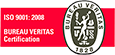 ISO 9001:2008 Bureau Veritas Certification
